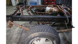 Wide view of Rust Buster Rear Over-Axle Frame Repair Kit For 1988-1998 GM C/K-Trucks RB7304 installed to the frame rail