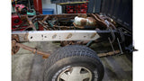 Rust Buster Rear Over-Axle Frame Repair Kit For 1988-1998 GM C/K-Trucks RB7304 installed to the frame rail