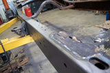 Side view of Rust Buster Center Frame Repair Kit For 1999-2006 GM Pickups RB7313 installed to the frame rail
