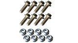 Included bolting hardware for Rust Buster Spare Tire Crossmember For 1988-1998 GM C/K Trucks RB7329