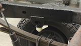 Rust Buster Over Axle Frame Repair Kit For 2007-2013 GM Pickups RB7335 installed to the frame rail