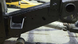 Close-up look at Rust Buster Rear Mid Frame Repair Kit For 2007-2013 GM Pickups RB7336 installed to the frame rail