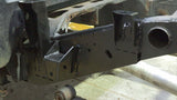 Additional close-up view of Rust Buster Rear Mid Frame Repair Kit For 2007-2013 GM Pickups RB7336 installed to the frame rail