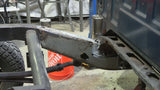Rust Buster Rear Mid Frame Repair Kit For 2007-2013 GM Pickups RB7336 installed to the frame rail as seen from the right side of the vehicle