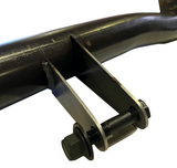 Rust Buster RB7340 Fuel Tank Crossmember for 2007-2013 Chevy Silverado and GMC Sierra 1500. Crafted from heavy-duty 11-gauge steel, includes new hardware and a shock mount for increased durability and shock absorption, ensuring a secure fit and extended frame protection.