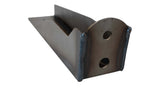 View looking down and across Rust Buster Front Bed Mount For 2007-2013 GM Pickups RB7345