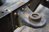 Rust Buster Front Frame Repair Kit For 1973-1987 Chevy C10 RB7370 attached to frame with OE body mount