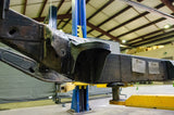 Installed Underneath Shot - Rust Buster Rear Cab Mount For 2014-2018 GM Pickups RB7394