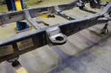 Installed Wide View - Rust Buster Center Cab Mount For 2014-2018 GM Pickups RB7395