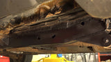 Rust Buster Center Frame Repair Kit for 2000-2014 GM SUVs RB7401 installed to the frame rail