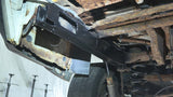 Side view of Rust Buster Rear Frame Repair Kit for 2000-2014 GM SUV's RB7402 installed to the frame rail