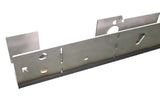 Close-up look at the perforated lines on Rust Buster Rear Frame Repair Kit for 2000-2014 GM SUV's RB7402