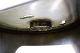 Close-up look from beneath Rust Buster Rear Upper Coil Spring Bucket For 2000-2014 GM SUV's RB7404