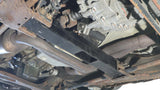 Opposing side view of Rust Buster Transmission Crossmember For 2000-2006 GM SUV's RB7408 installed to the frame