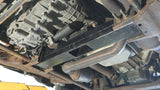 Side view of Rust Buster Transmission Crossmember For 2000-2006 GM SUV's RB7408 installed to the frame