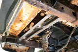 Rust Buster Rear Spare Tire Crossmember For 2000-2006 GM SUV's RB7414 installed to the frame