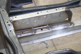Close up look of Rust Buster Front Frame Support Crossmember For 2007-2014 GM SUV's RB7421 installed to the frame