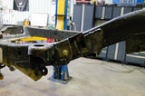 Installed Close-Up - Rust Buster Rear Upper Control Arm Frame Repair Kit For 2000-2020 GM SUV's RB7428