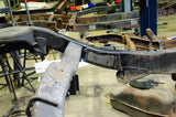Installed Inside View - Rust Buster Rear Upper Control Arm Frame Repair Kit For 2000-2020 GM SUV's RB7428