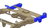 Diagram highlighting Rust Buster Rear Frame Repair Kit for 2004-2012 Colorado/Canyon RB7501