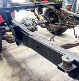 Side view of Rust Buster Center Frame Repair Kit for 2004-2012 Colorado/Canyon RB7504 installed to the frame rail