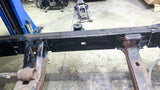 Reverse angle of Rust Buster Center Frame Repair Kit for 2004-2012 Colorado/Canyon RB7504 installed to the frame rail