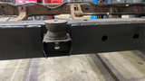 Welded replacement body mount with CNC-bent construction.