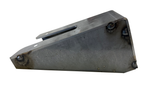 Professional installing the rear cab mount for improved structural support.