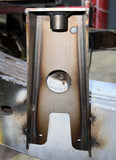 Frontal view of Rust Buster Front Bed Mount for 2004-2012 Colorado/Canyon RB7512 installed to the frame rail
