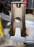 Frontal view of Rust Buster Front Bed Mount for 2004-2012 Colorado/Canyon RB7512 installed to the frame rail