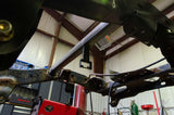 bottom view installed shot Rust Buster Fuel Tank Crossmember For 2006-2010 Hummer H3 RB7518