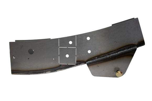 Side view of Rust Buster Leaf Spring Frame Repair Kit For 1994-2004 S10/Sonoma RB7603