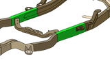 Diagram highlighting Rust Buster Center Frame Repair Kit For 1994-2004 GM S10/Sonoma RB7604