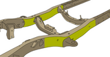 Diagram Image - Rust Buster Front Frame Repair Kit For 1997-2004 Dodge Dakota RB7705