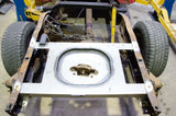 Top View Installed Shot - Rust Buster Spare Tire Crossmember For 1997-2004 Dodge Dakota RB7706