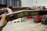 Installed - Rust Buster Over-Axle Frame Repair Kit For 2002-2008 Dodge Ram 1500 RB7713