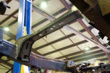 Installed Underneath Shot - Rust Buster Forward Gas Tank Crossmember For 2002-2008 Dodge Ram 1500 RB7718