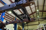 Installed Bottom View - Rust Buster Spare Tire Crossmember For 2002-2008 Dodge Ram 1500 RB7720