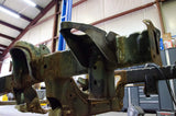 bottom view installed Rust Buster Core Support Mount For 2009-2024 Dodge Ram 1500 RB7740