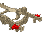 Rust Buster Core Support Mount For 2009-2024 Dodge Ram 1500 RB7740