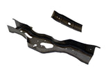 Metal automotive part on a white background