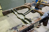 Installed Wide View - Rust Buster Spare Tire Crossmember For 2009-2024 Dodge Ram 1500 RB7741