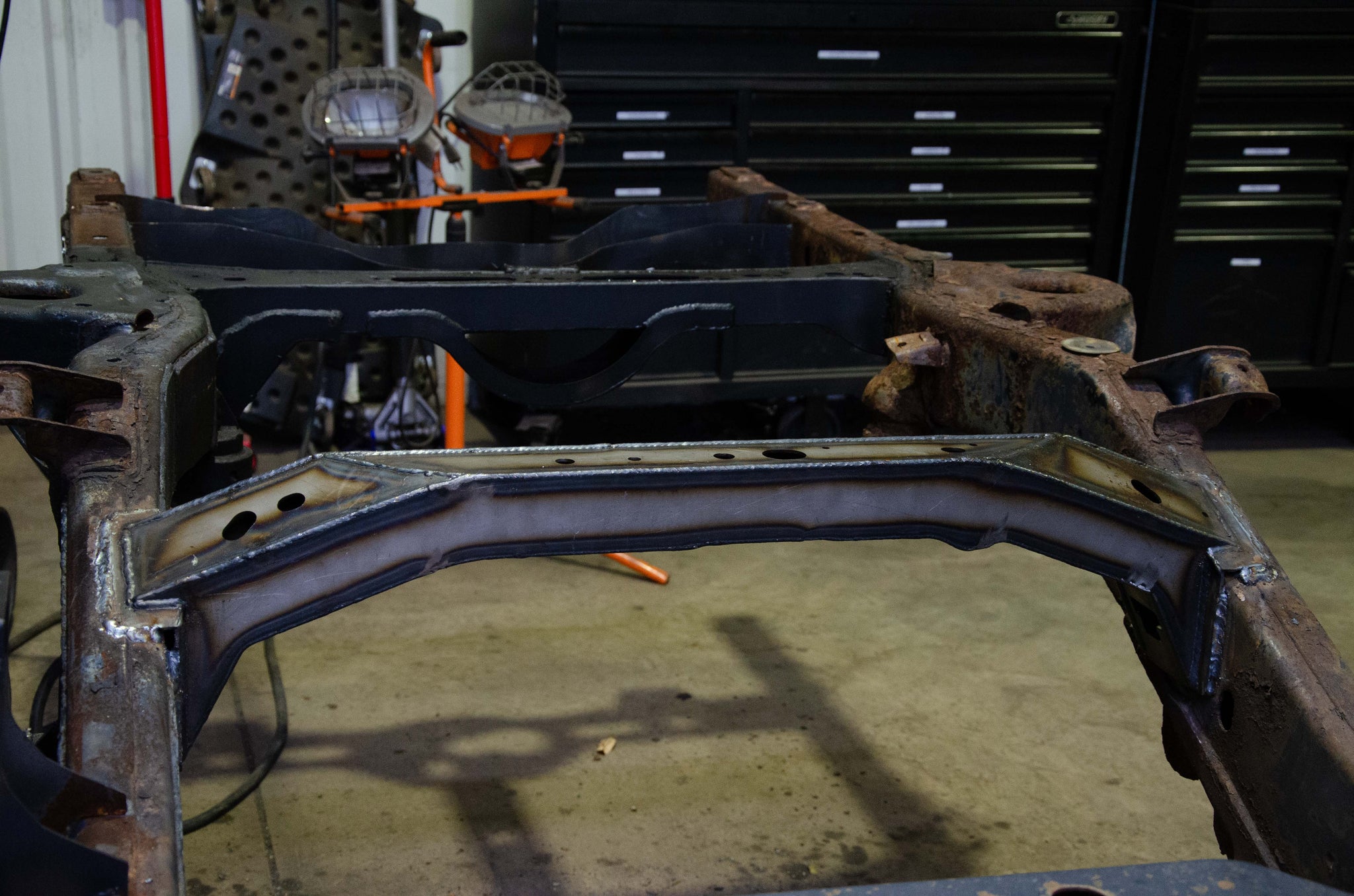 Rust Buster Rear Fuel Tank Crossmember For 2009-2024 Dodge Ram 1500 RB