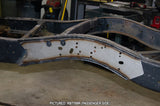Installed Outer Frame View 2 (Passenger) - Rust Buster Over Axle Frame Repair Kit For Dodge's 1981-1993 Ram 150 RB7768
