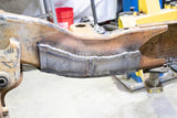 Opposing side view of Rust Buster Front Frame Repair Kit For 2001-2010 GM Pickups RB7806 installed to the frame rail
