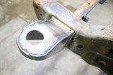 View from above Rust Buster Core Support Mount For 2001-2010 GM Pickups RB7809 installed to the frame rail