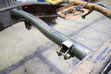 Side view of the Rust Buster Rear Fuel Tank Crossmember For 2001-2010 GM Pickups RB7811 installed to the vehicle