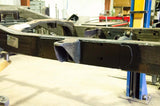 Installed Reverse Shot - Rust Buster Center Frame Repair Kit For 2011-2018 GM Pickups RB7825