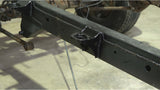 Side view of Rust Buster Mid Body Frame Mount for 1996-2002 Toyota 4Runner RB8401 installed to the frame rail