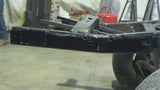 Straight-on view of Rust Buster Rear Frame Repair Kit For 1996-2002 Toyota 4Runner RB8410 installed to the frame rail
